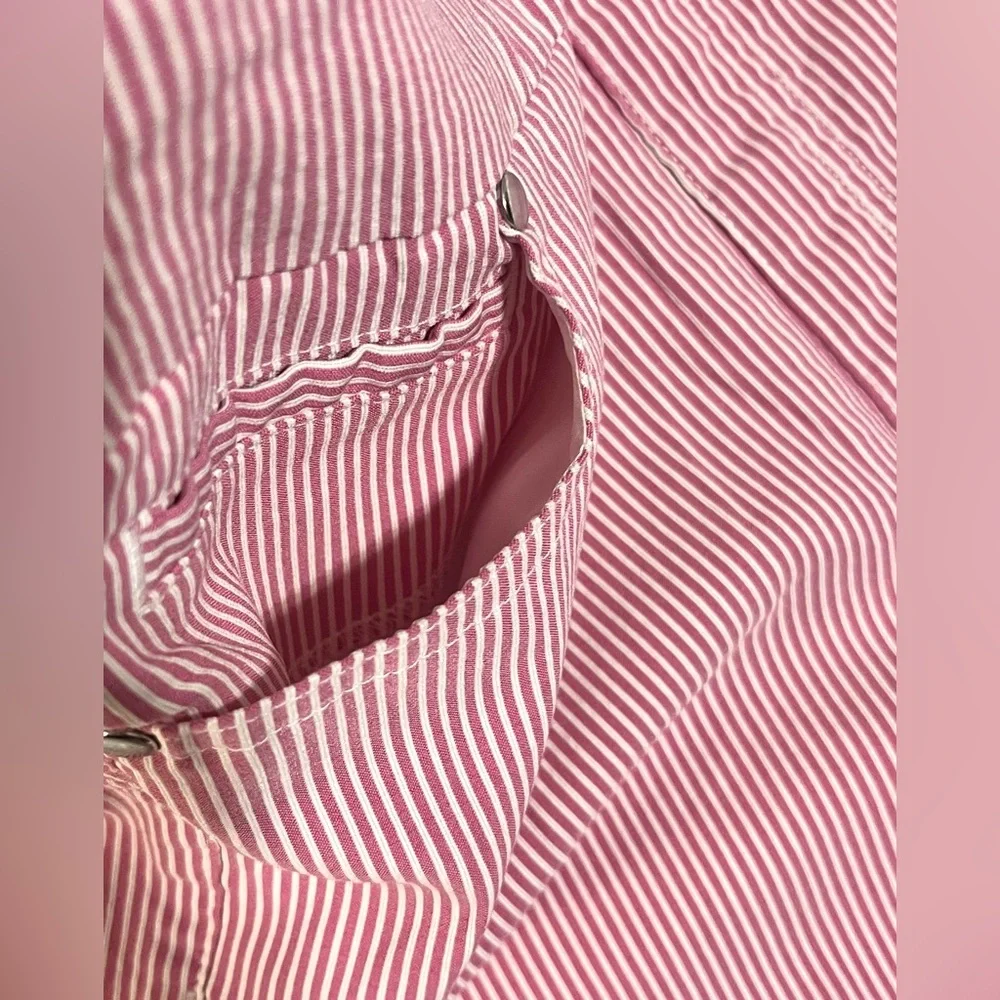 Mario Serrani Italy Striped Pink Pants Women’s Sz Small - Picture 5 of 11